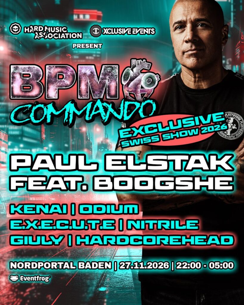 BPM Commando — Paul Elstak feat. Boogshe BPM Commando — Paul Elstak feat. Boogshe